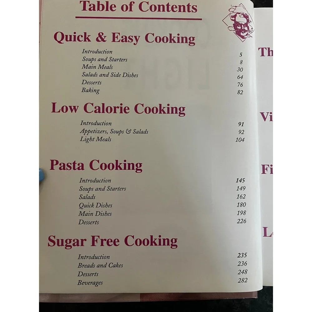 Cooking Light Cookbook - 8 Books In One - Quick, Easy, Low Calorie VTG‎ 1995